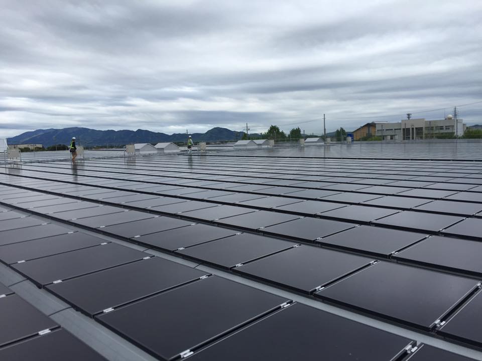 ホームセンター太陽光発電所新設工事