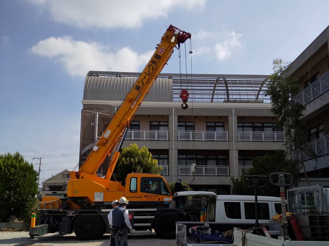 介護施設発電機入替工事