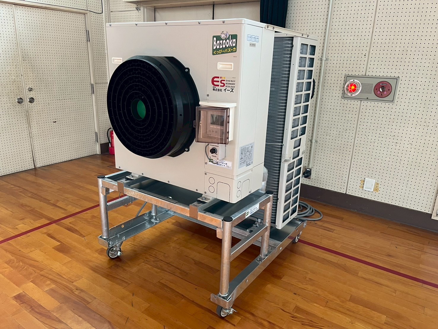 スポットエアコン納品