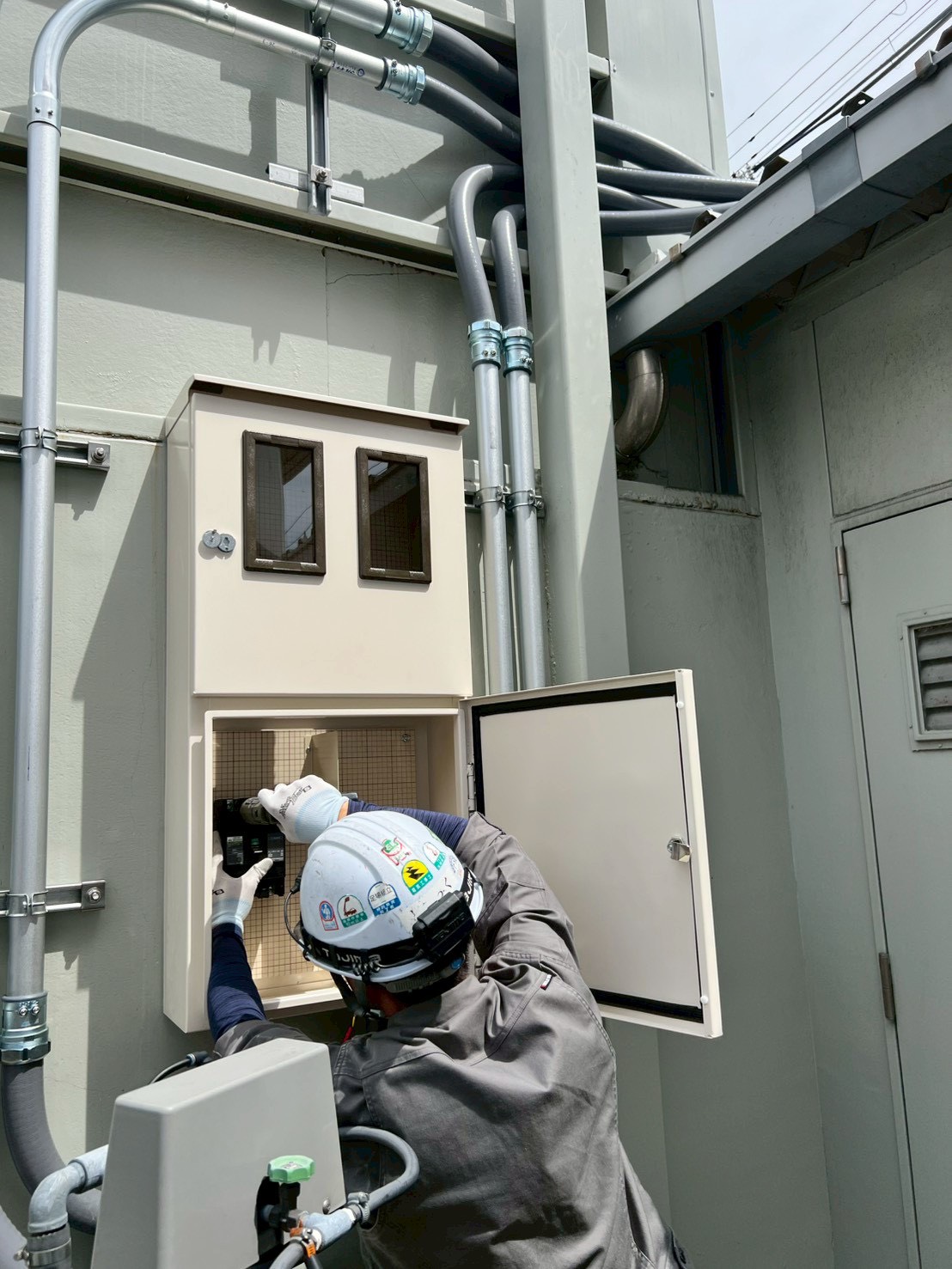 ガソリンスタンド低圧化工事
