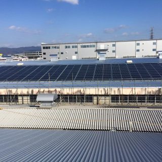 大規模太陽光発電所新設工事