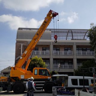 介護施設発電機入替工事