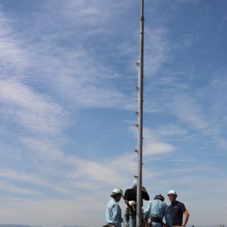 避雷針取替工事